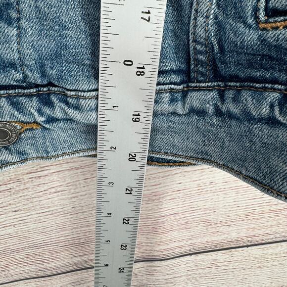 Lucky Brand Tomboy Trucker Denim Jacket Womens XS blue Medium Wash - Picture 12 of 14
